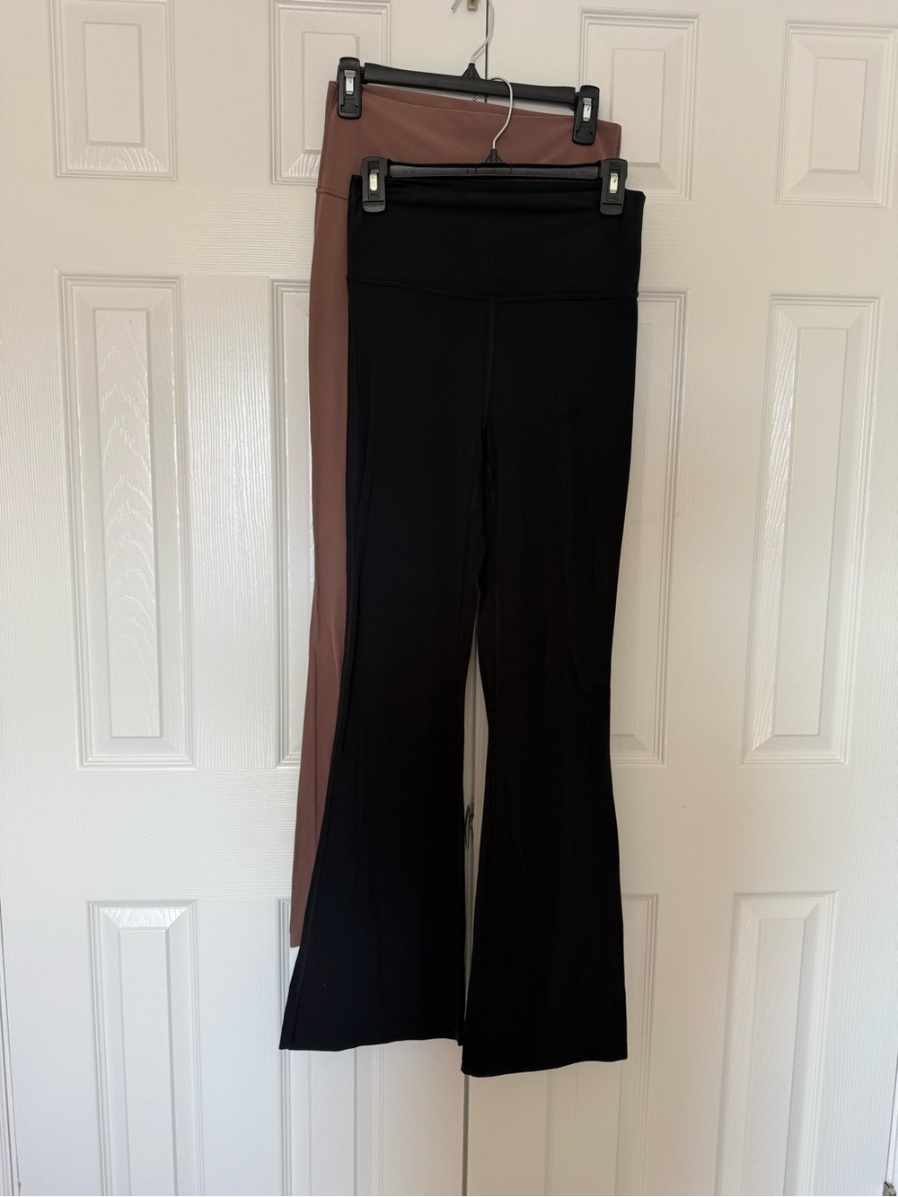 BOGO - Bundle - All in Motion - High-Waist Flared Active Pants - Black and Brown